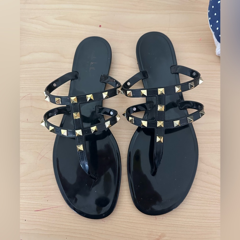 Nicole Miller Jelly Sandals